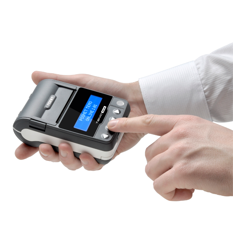 drukarka fiskalna posnet temo online w dłoni