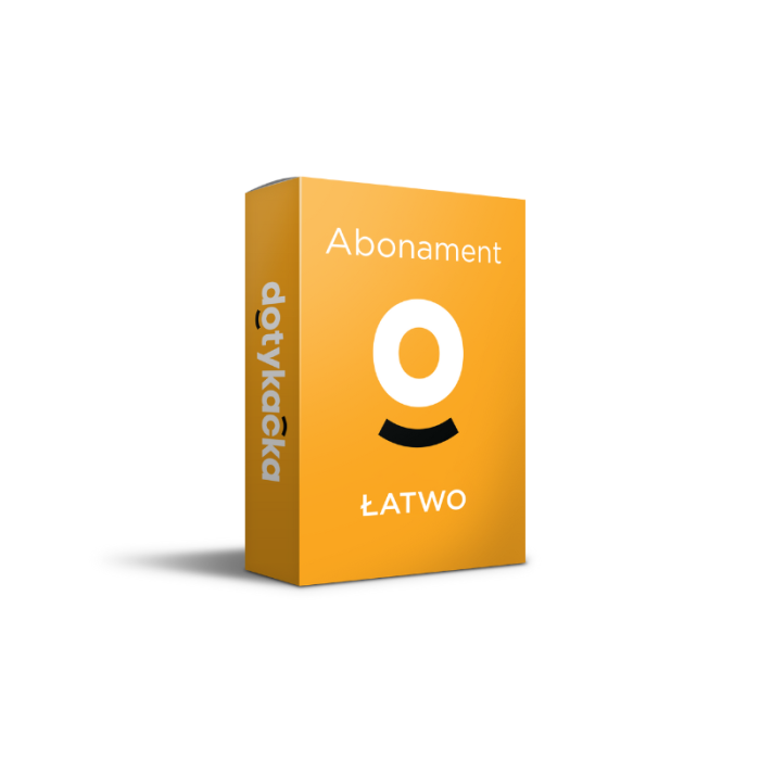 pakiet Dotykacka ŁATWO system POS
